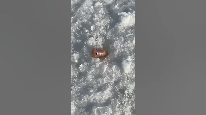 Spinning Ice Bullets #phenomenon