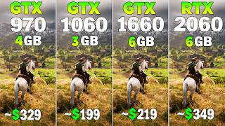 GTX 970 vs GTX 1060 vs GTX 1660 vs RTX 2060 - 8 Game Test | Worth Upgrading?