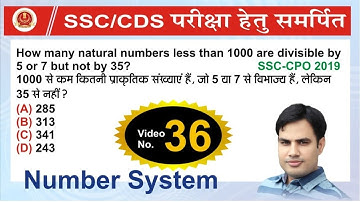 🔴 #live  Number System | Video No. - 36 | By Pawan Rao