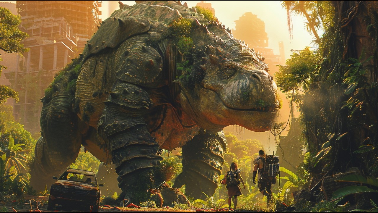 In 2055, The Earth Suddenly Turned Into a Jungle, And Animals Became Hybrids