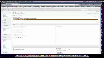WordPress Dashboard Part 11 - Contact Us Plugin