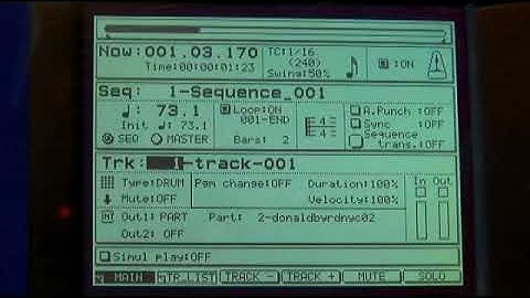 Recording a Sequence with the Akai MPC 4000