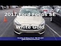 Ford Focus White Gold