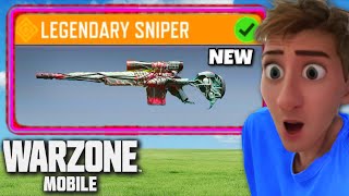FIRST EVER LEGENDARY SNIPER in WARZONE MOBILE 🤯 screenshot 5