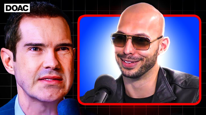 Jimmy Carr On Andrew Tate & Men's Mental Heath Crisis