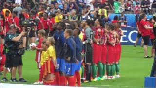 Portugal - France ● National anthems ● La Marseillaise ● A Portuguesa ● 10.07.2016