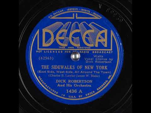 The Sidewalks of New York (East Side, West Side, All Around the