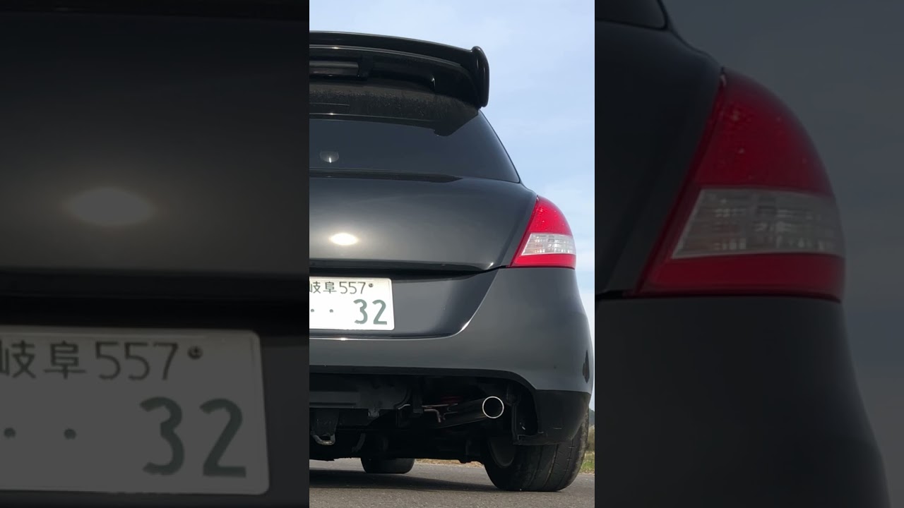 スイフトスポーツ zc32s ワンオフ 60φストレートマフラー マキニム