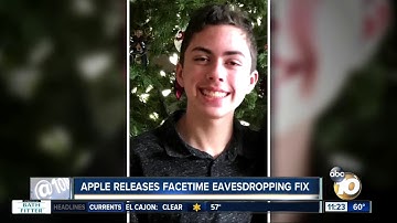 Apple releases Facetime eavesdropping fix