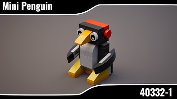 LEGO Mini Penguin (40332) - Step by Step Guide
