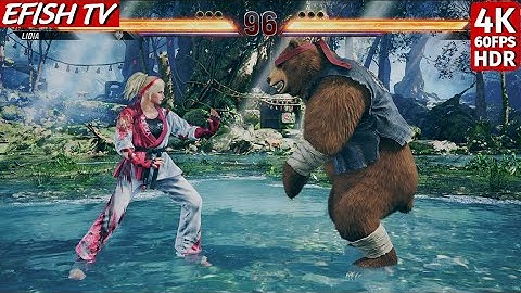 Lidia vs Kuma (Hardest AI) - Tekken 8