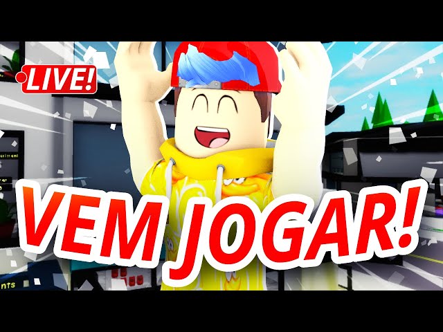 🔴 ROBLOX AO VIVO 🔴 VEM JOGAR? JOGANDO BROOKHAVEN RP, MURDER MYSTERY 2,  RAINBOW FRIENDS E MAIS JOGOS! 