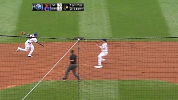 SF@CHC: Russell begins a double play to end the frame