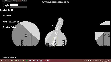 Grave Souls - Light and particle test - Gamemaker Studio 2