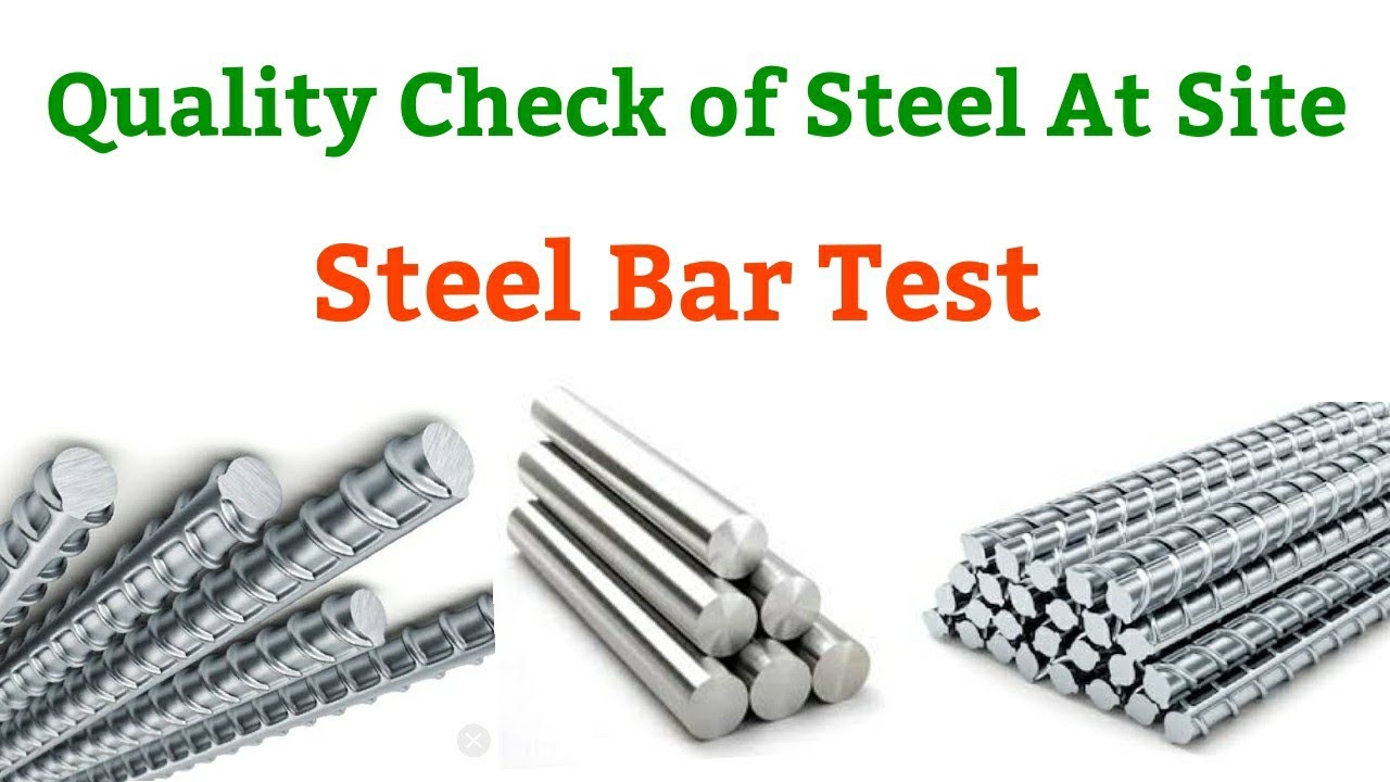 Quality Check of Steel Bar At Site , Steel Bar Test , Quality of steel