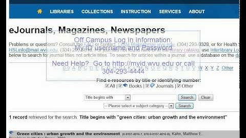 How to find eBooks in the library catalog