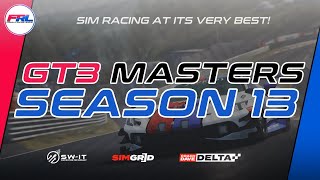 FRL • GT3 MASTERS SEASON 13 • ALIEN/PRO • LAGUNA SECA