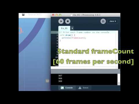 frameCount and Rate