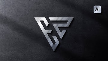 Logo Design Tutorial | Triangle logo with adobe illustrator