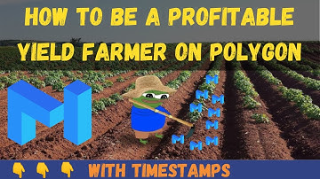 [COMPLETE GUIDE] How to be a PROFITABLE YIELD FARMER on Polygon/Matic