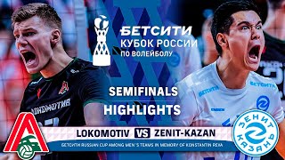 Lokomotiv vs. Zenit-Kazan | Semifinals (1st match) | Highlights | Бетсити Cup of Russia