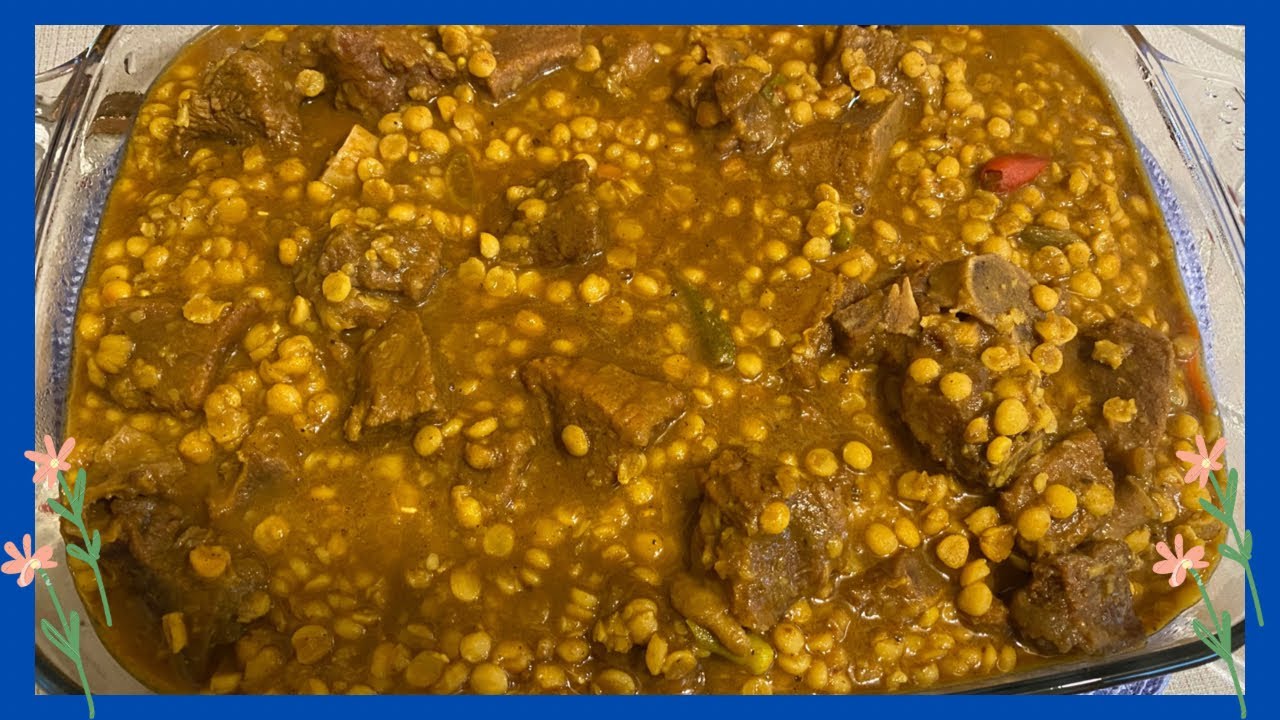 Goro Mangsho Diye Boot er Daal Recipe by Razia’s Cooking Studio