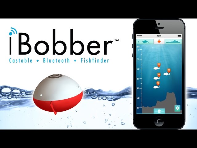 iBobber Castable Fish Finder - Sync with your smart phone or
