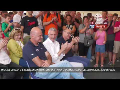 MICHAEL JORDAN E IL TABELLONE IN FRANTUMI: UNA TARGA E UNA MOSTRA PER CELEBRARE LA L... | 26/08/2025