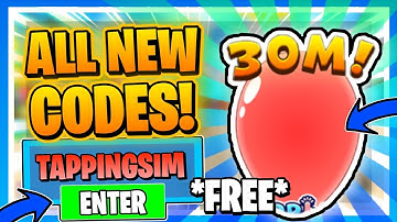 ALL *NEW* SECRET OP WORKING CODES in TAPPING SIMULATOR! 🔥30M UPDATE🔥 Roblox Tapping Simulator 👆