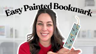 Gorgeous DIY Gouache Bookmarks