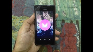 Sony Xperia M Android Marshmallow