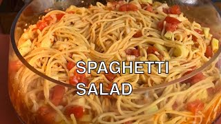 Supreme Spaghetti Salad - Vintage Dish & Tell