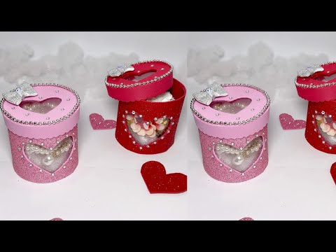 🎁😍IDEAS DE CAJITAS DE REGALO con materiales reciclados y foami 🔥