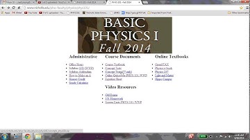 phys101 screencasts ch1 001 course introduction