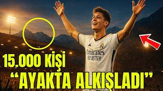 Arda Güler 82. Daki̇kada Çiktiğinda Stadyum Ayağa Kalkti Böyle Alkış Görülmedi̇