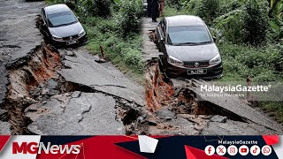 Download Lagu Satu Lagi Tanah Runtuh! Kereta Terperangkap Di Flat Sri Lempah MP3