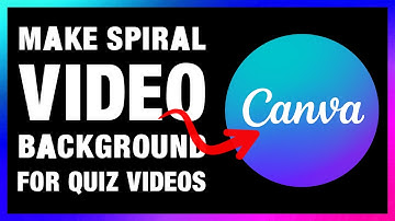 How to Make a Spiral Video Background for Quiz Videos Using Canva