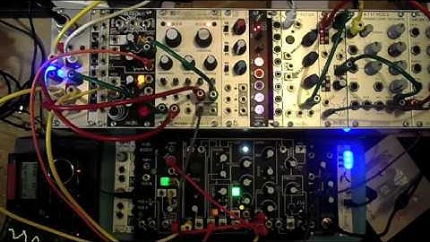 Hexinverter Midi2Cv  / Arturia MIniFilter V / MI Rings / MN 0-Coast / Doepfer A111 - take11