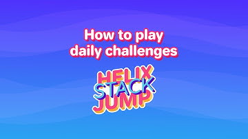 Helix Stack Jump Tutorial - Daily Challenge