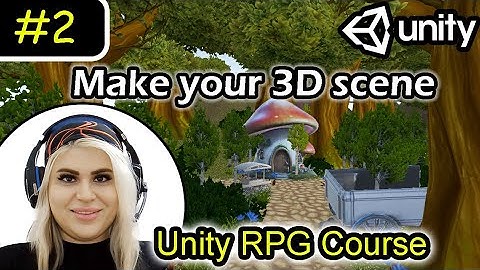 2- Fantasy Forest Terrain in Unity | Unity 3D RPG Tutorial (Project Setup + Free 3D Models)