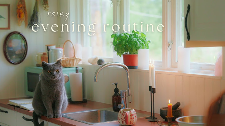 Rainy Evening Routine in my Tiny Cottage | Slow Living, Silent Vlog