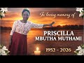 In Loving Memory Of Priscilla Mbutha Muthami 1952 2026 In Loving Memory Of Priscilla Mbutha Muthami 1952 2026