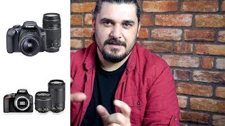 Fotoğraf makinesi tavsiyeleri. Hangi kamera ve lens?  Beginners' camera advice