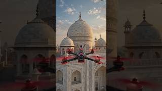 FPV Drone Tour of the Taj Mahal 😍 | 8K Cinematic Sunrise View | India's Wonder #towertour #birdsey