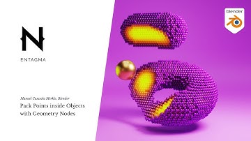 Pack Points inside Objects with Geometry Nodes