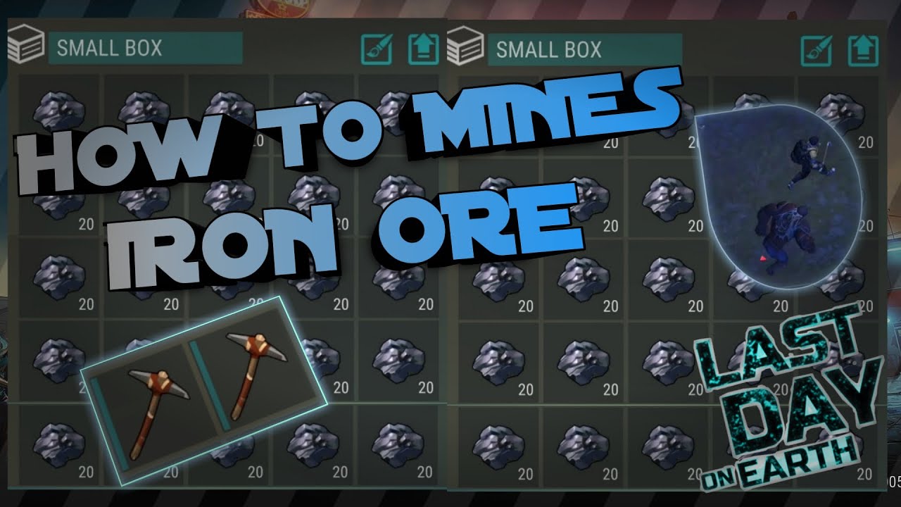 #LastDayonEarth   #LDoE  #survivalgameplay #mobilegames LDoE : How to mines iron ore