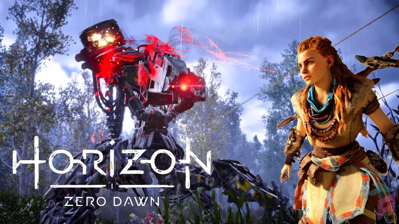 Horizon Zero Dawn Boss Corruptor (Boss Fight) GAMEPLAY YouTube