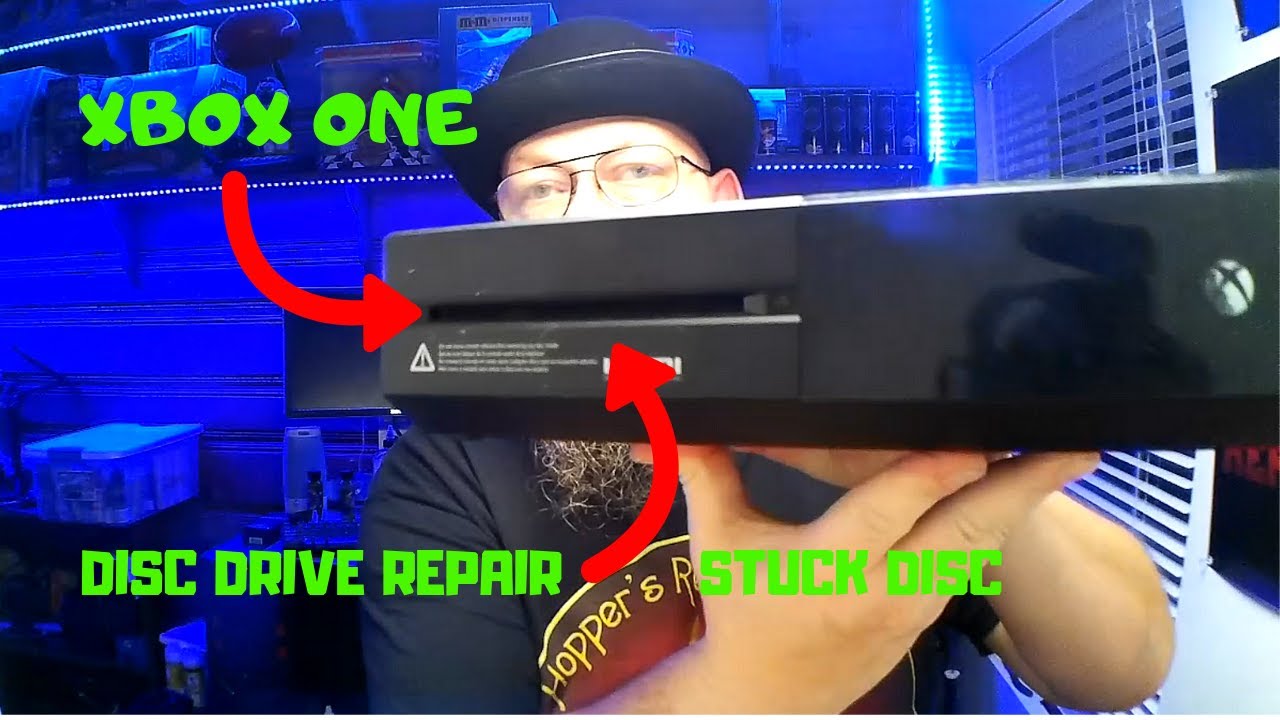 Xbox One Stuck - Jammed Disc Tray - Dissassemble & - YouTube