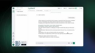 Lyrio.ai: Branching into Parallel Threads Demo