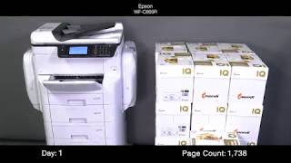 WorkForce Pro WF-C869R: 1 Month Reliability Test